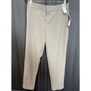 Mondetta lined tailored pants Comfort waist Business Casual Hiking Gray Size 8